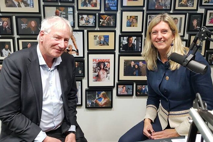 Han Dieperink en Jacqueline Zuidweg bij Vallen, opstaan en weer doorgaan op New Business Radio