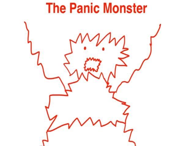 Panic Monster Drawing of the panic monster by Tim Urban from Wait but Why, Uitstelgedrag