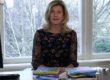 Jacqueline Zuidweg presenteert haar serie Vallen opstaan en weer doorgaan op het kantoor van Zuidweg & Partners in Hilversum. Deze keer met het onderwerp: balans werk en privé.